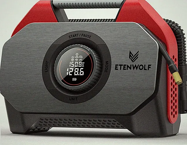 Dual Cylinder Tire Inflator ETENWOLF Vortex S6SE 160PSI