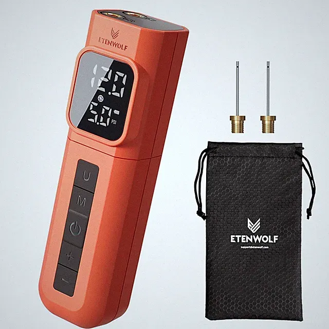 ETENWOLF P200 Electric Ball Pump 2000mAh Sports Air Pump with Digital Pressure G