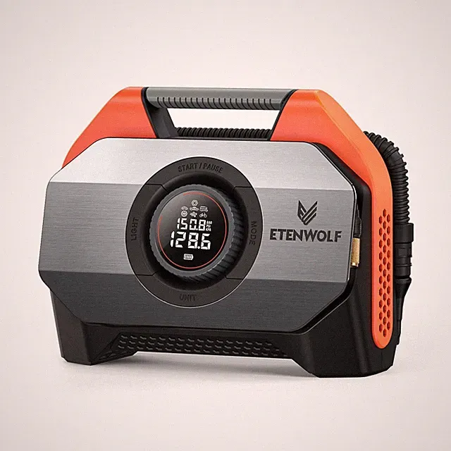 ETENWOLF VORTEX S6 Tire Inflator Portable Air Compressor for Heavy-duty Vehic...