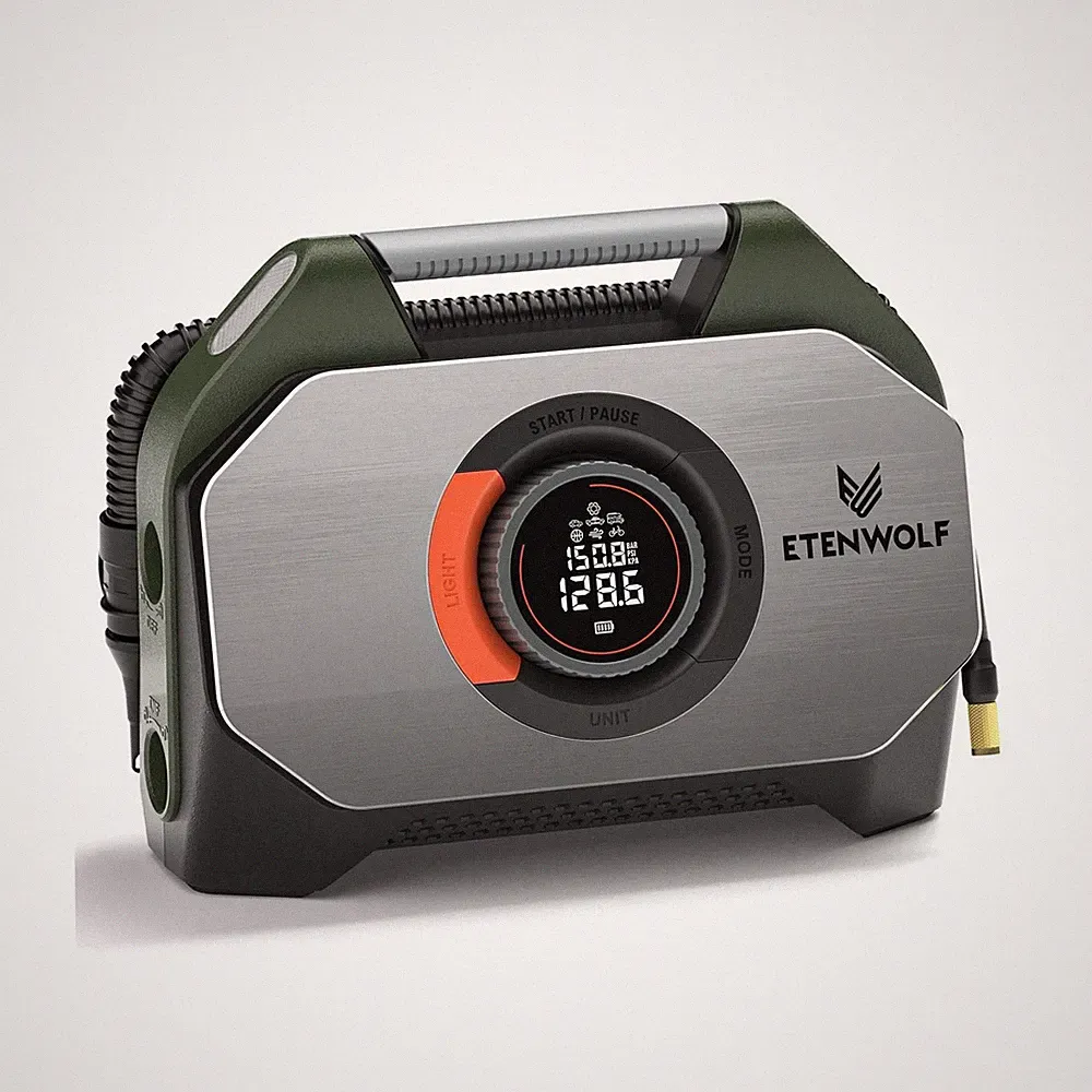 ETENWOLF VORTEX S7 Tire Inflator for Heavy-duty Vehicle, Portable Air Compres...