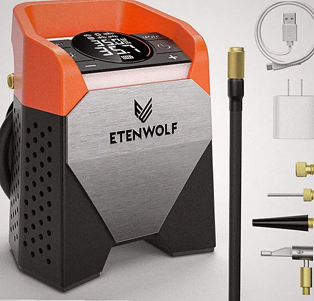 Zephyr S5 Heavy-Duty Tire Inflator Portable Air Compressor